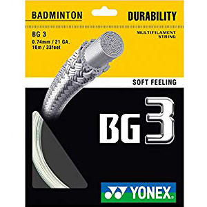 Badmintonový výplet YONEX BG 3 - 10 m