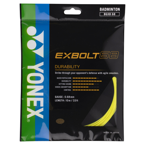 Badmintonový výplet YONEX EXBOLT 68 - 10 m