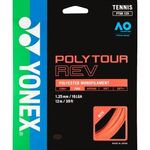 Tenisový výplet YONEX PolyTour REV 125 - 200 m - oranžový